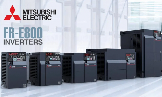 MITSUBISHI ELECTRIC HAS ANNOUNCED THE RELEASE OF ITS NEXT-GENERATION, MULTI-PURPOSE INVERTER, THE FR-E800 SERIES.