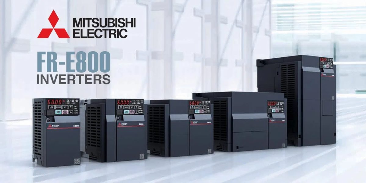 MITSUBISHI ELECTRIC HAS ANNOUNCED THE RELEASE OF ITS NEXT-GENERATION, MULTI-PURPOSE INVERTER, THE FR-E800 SERIES.