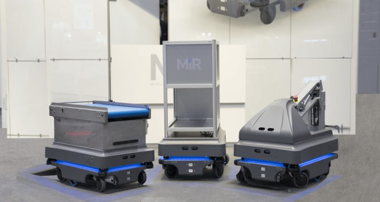 MIR200: AUTOMATE TRANSPORT OF HEAVIER PAYLOADS WITHIN YOUR FACILITY